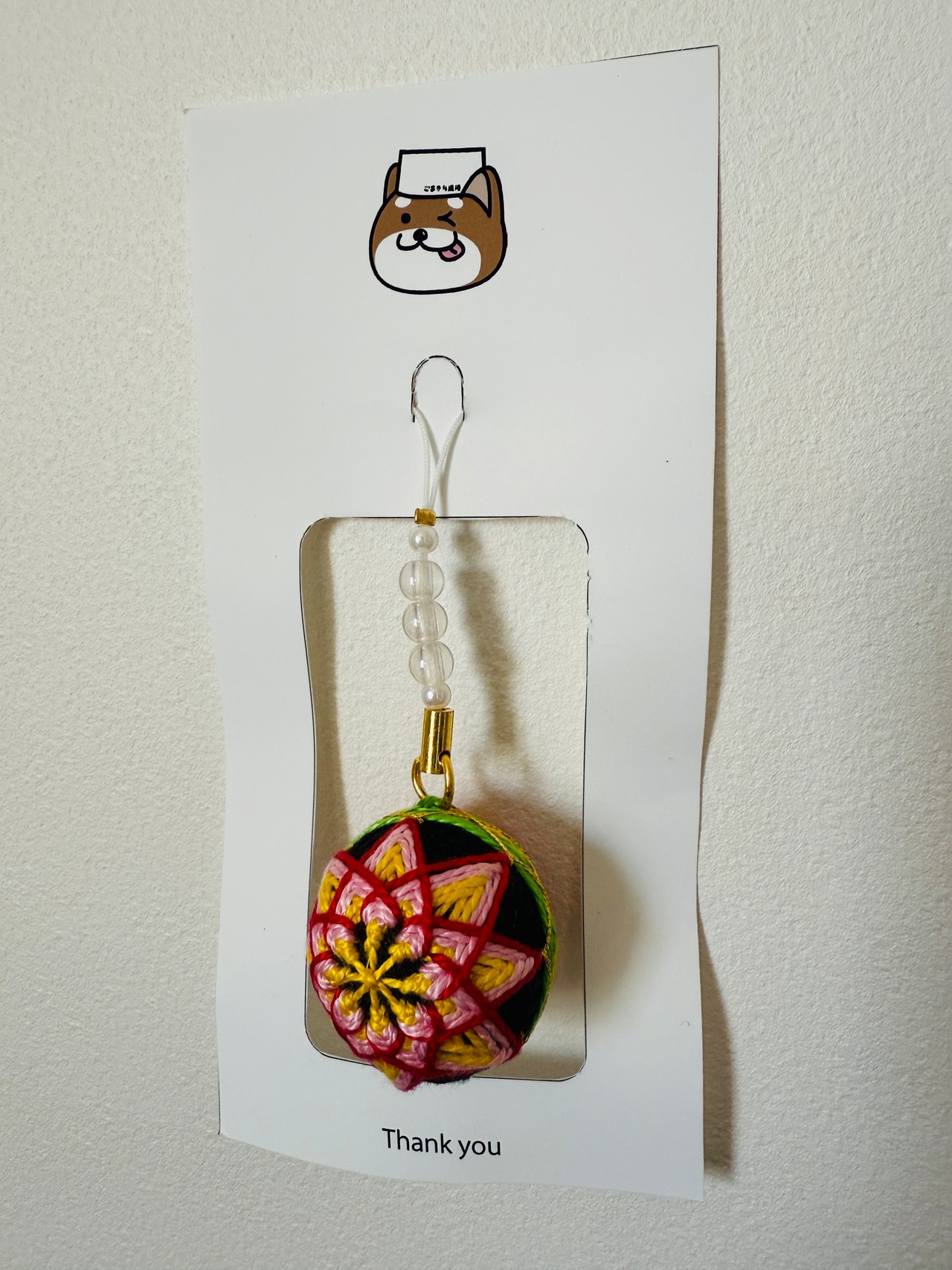 オリジナル手毬